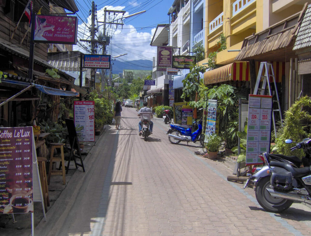 Streets Chiang Mai Thailand Travel