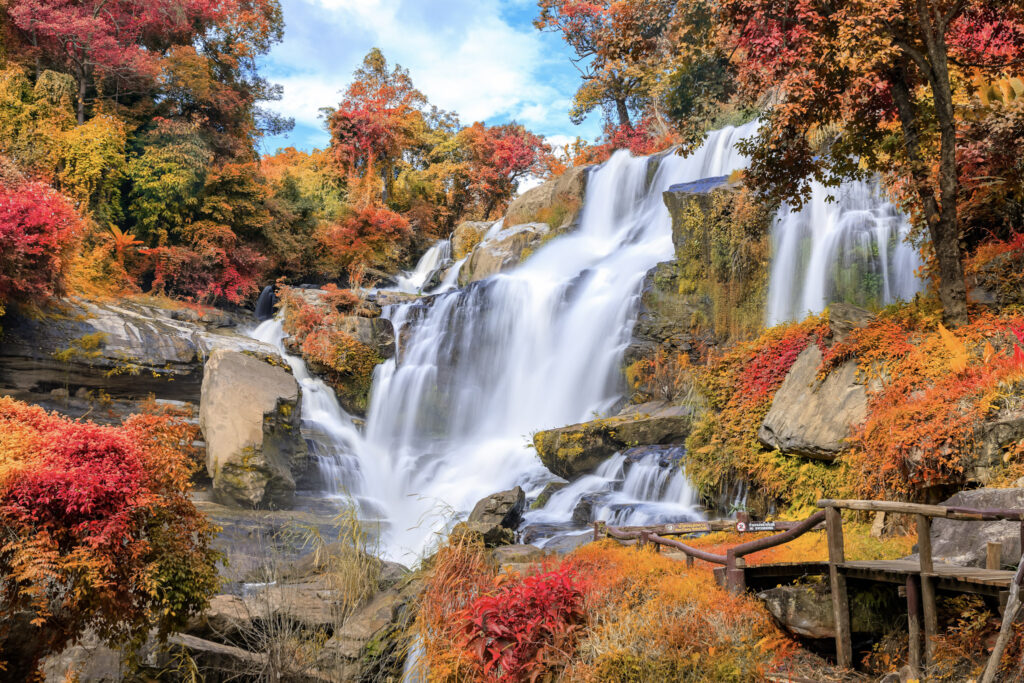 Mae Klang Waterfall, Doi Inthanon National Park, Chiang Mai, Thailand