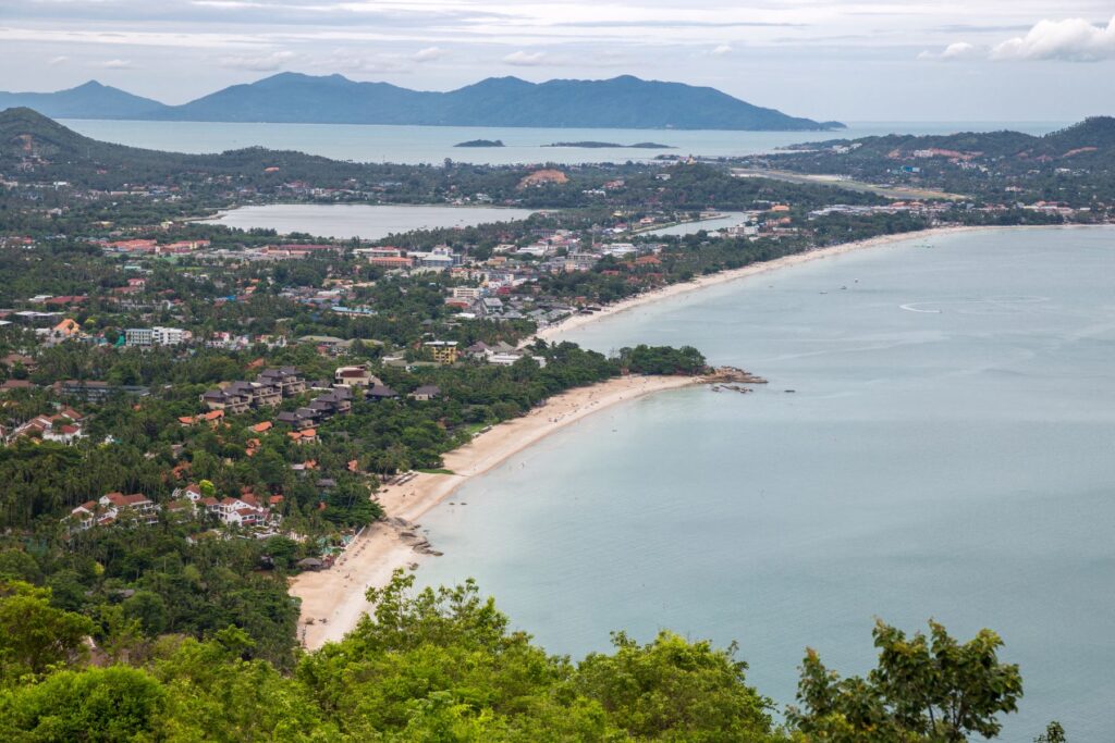 Chaweng-beach-of-Koh-Samui-island-Timelapse4k