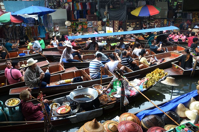 Best in Bangkok Floating Market