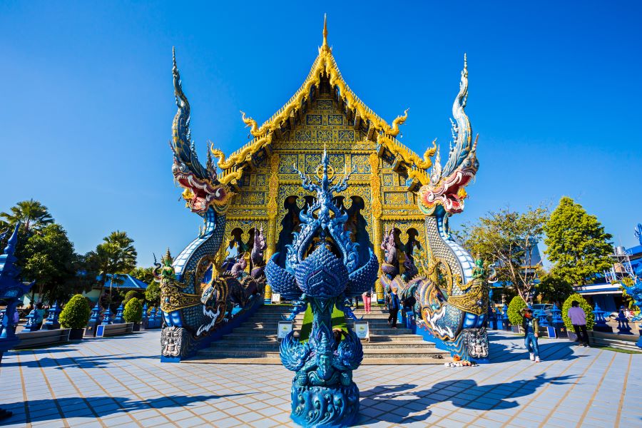 Wat Rong Suea Chiang Rai Thailand