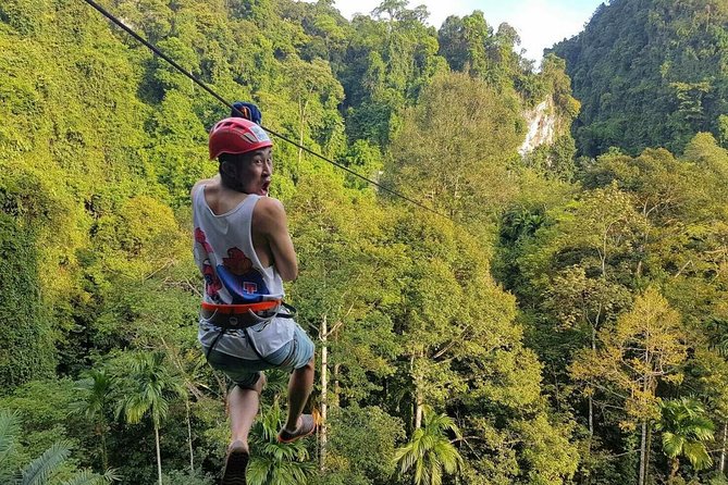 Outdoor Activities Zip Line Krabi Thailand