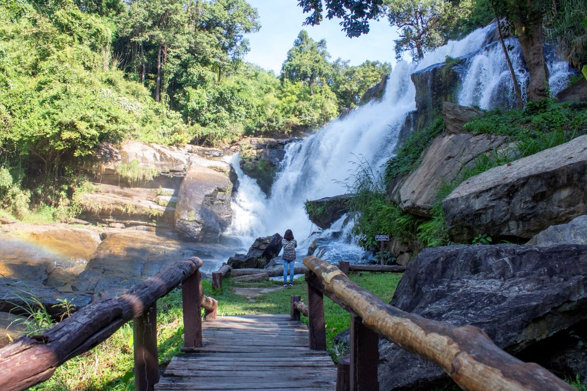 Mae Klang Waterfall Doi Inthanon Thailand