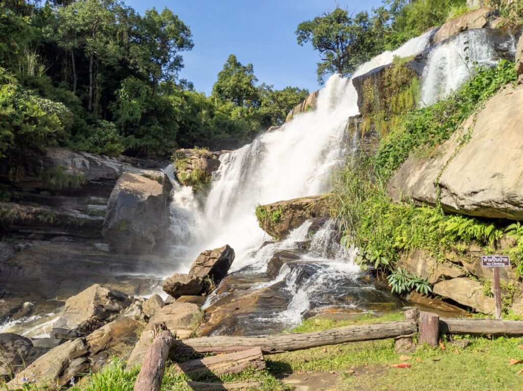 Mae Klang Waterfall Doi Inthanon National Parks Northern Thailand