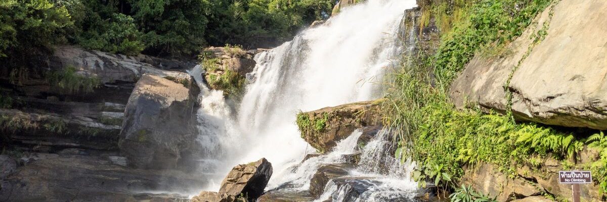 Mae Klang Waterfall Doi Inthanon Thailand