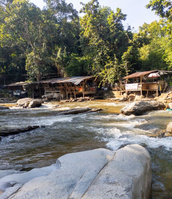 Mae Klang Waterfall River