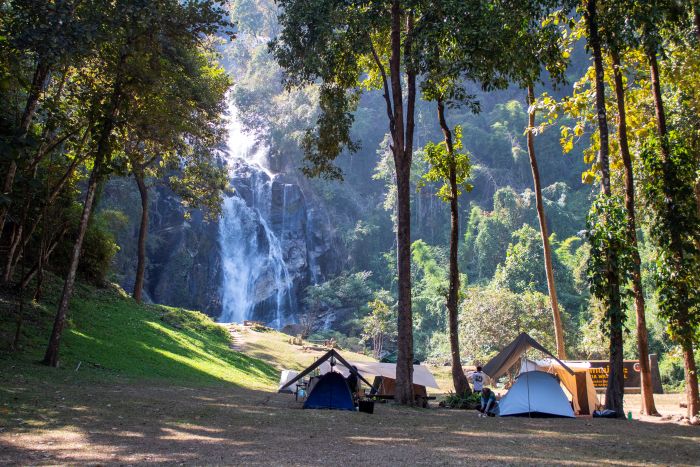 Mae Tia Waterfall Op Luang NP 