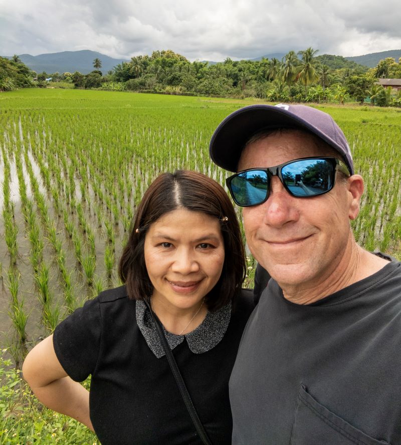 WanWaan Cafe Rice Fields