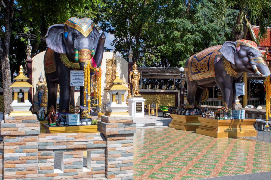 Wat Phra That Doi Kham Chiang Mai Thailand 