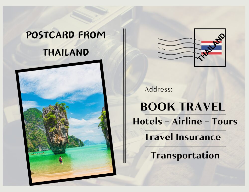 Postcard Book Travel
