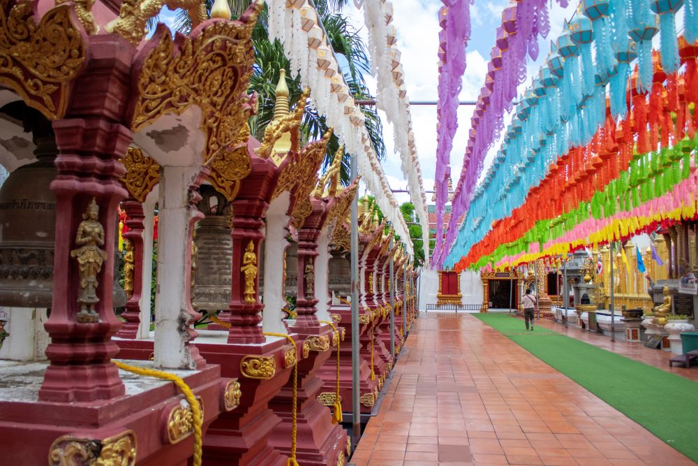 Wat Pha That Hariphunchai Lamphun Thailand