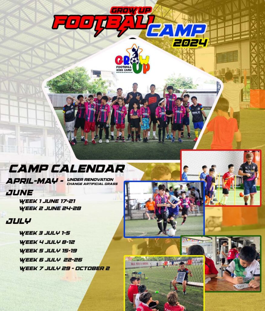 Grow Up Football Camp Chiang Mai