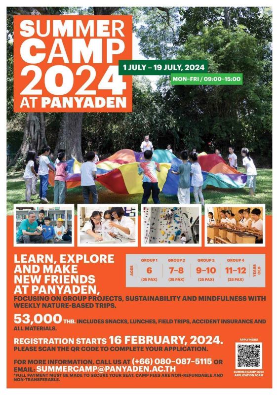 Panyden International School Summer Camp