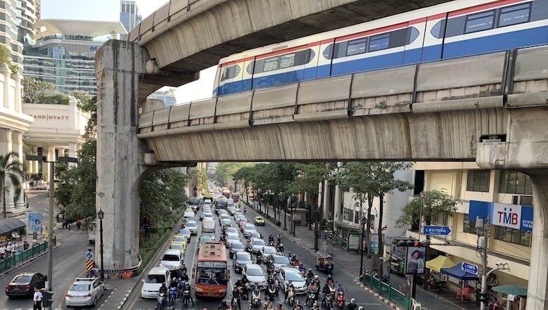 Bangkok Thailand Traffic