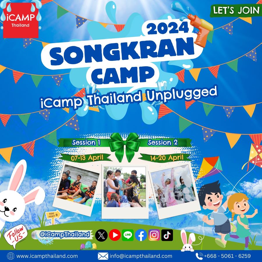iCamp Thailand Songkran kids camp