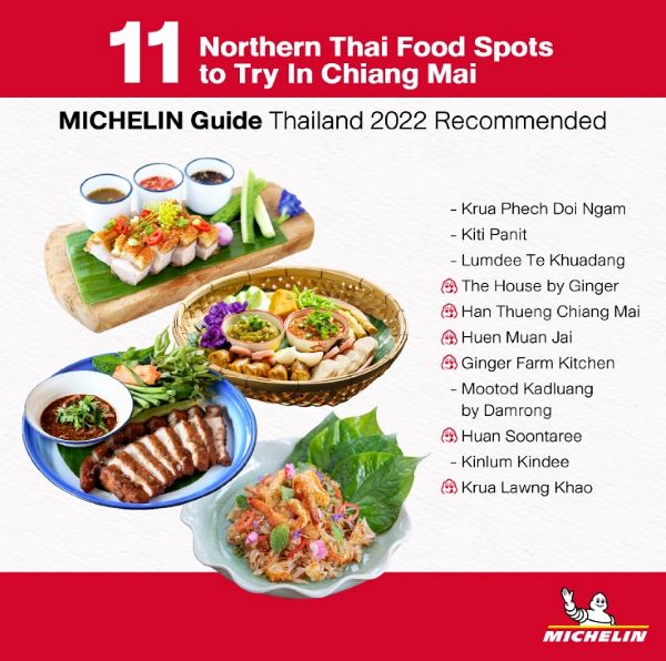 Michelin Guide Recommended Chiang Mai