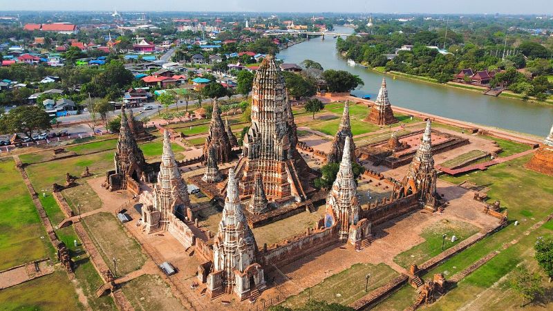 Wat_Chaiwatthanaram Ayutthaya Thailand