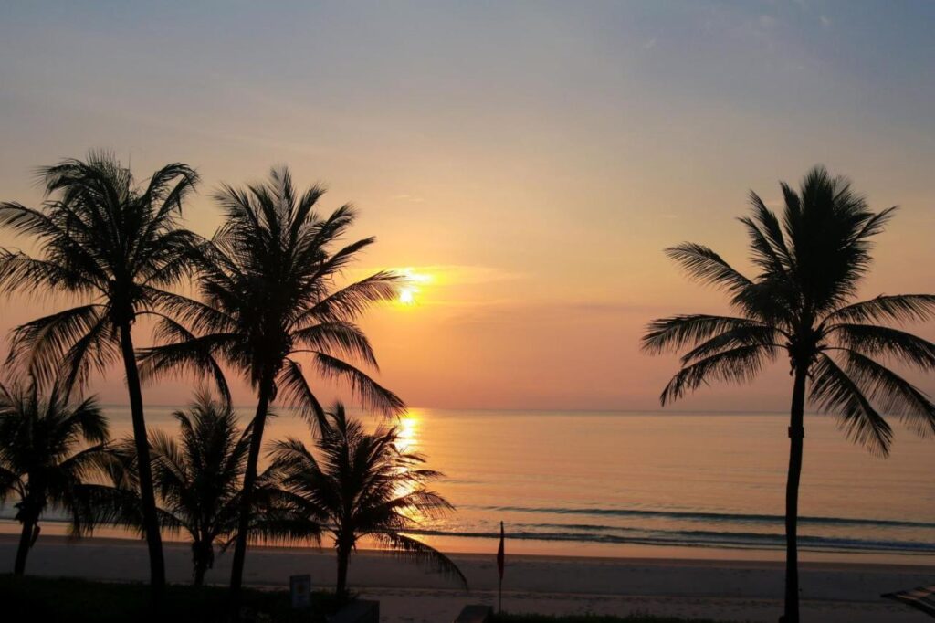 Hua Hin Beach Sunset