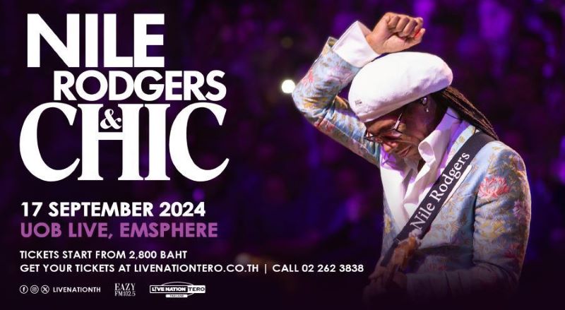 Nile Rodgers Bangkok Thailand