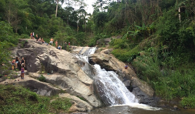 Pai Thailand Waterfall