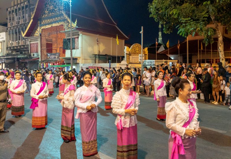 Loy Krathong Parade 2023 Chiang Mai