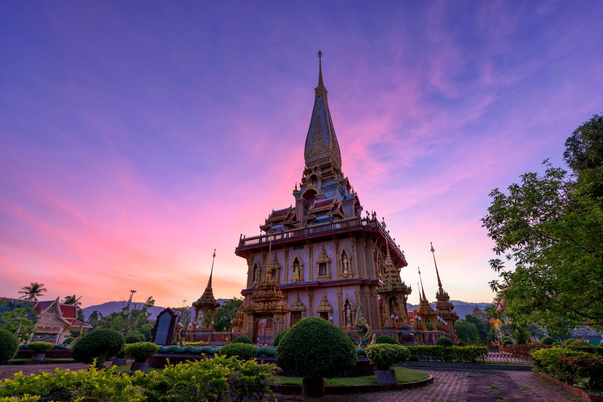 Wat Chalong Phuket Thailand