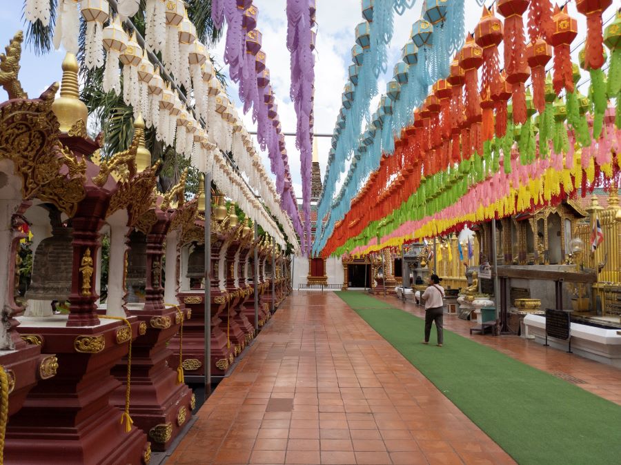 Wat Hariphunchai Lamphun Thailand