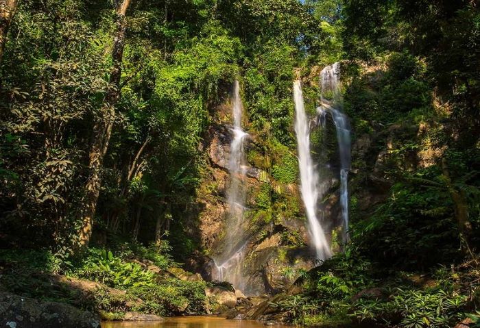 Mok Fa Waterfall Doi Suthep