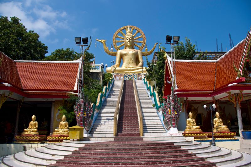 Big Buddha at Wat Phra Yai Koh Samui