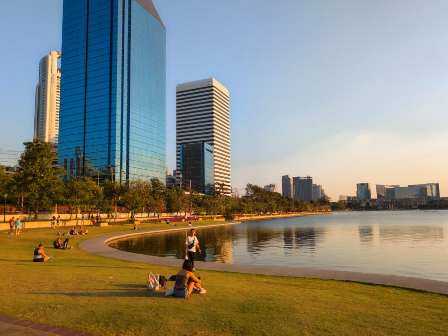 Benchakitti Park Bangkok Thailand