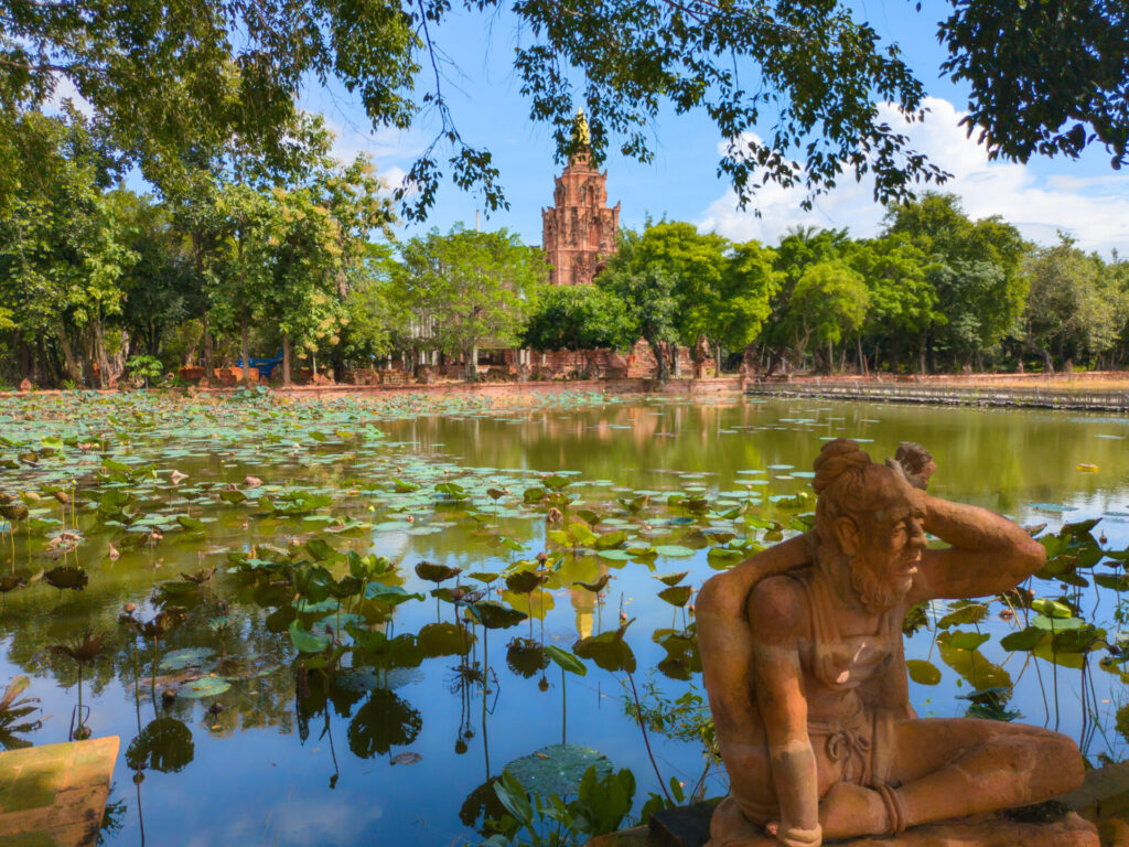 The Terracotta Garden Cafe Lamphun Unique Restaurant 
