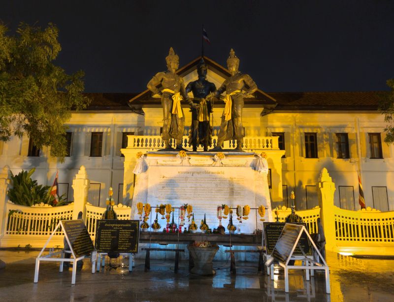 Three Kings Monument Chiang Mai